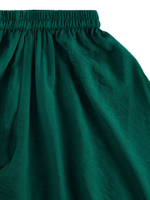 Girl's' Green Kurta Pyjama And Dupatta Set.